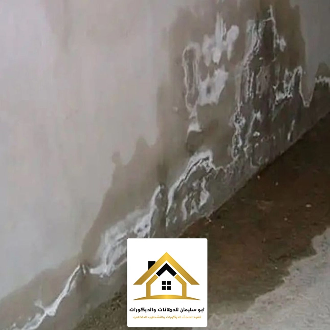 حل مشاكل الرطوبة للجدران بجدة
