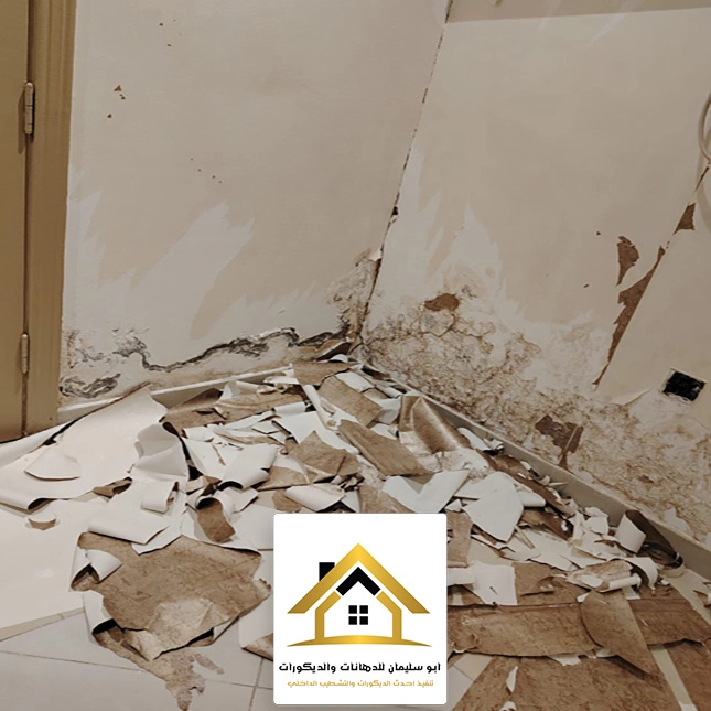 اصلاح رطوبة الجدران في جده