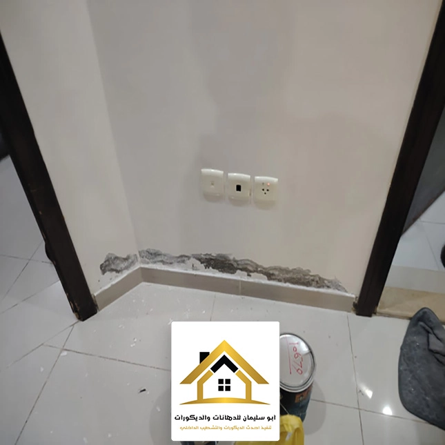 اصلاح رطوبة الجدران في جده