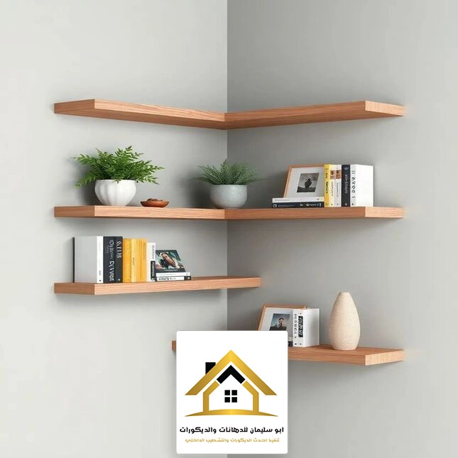 تركيب رفوف خشب جدة