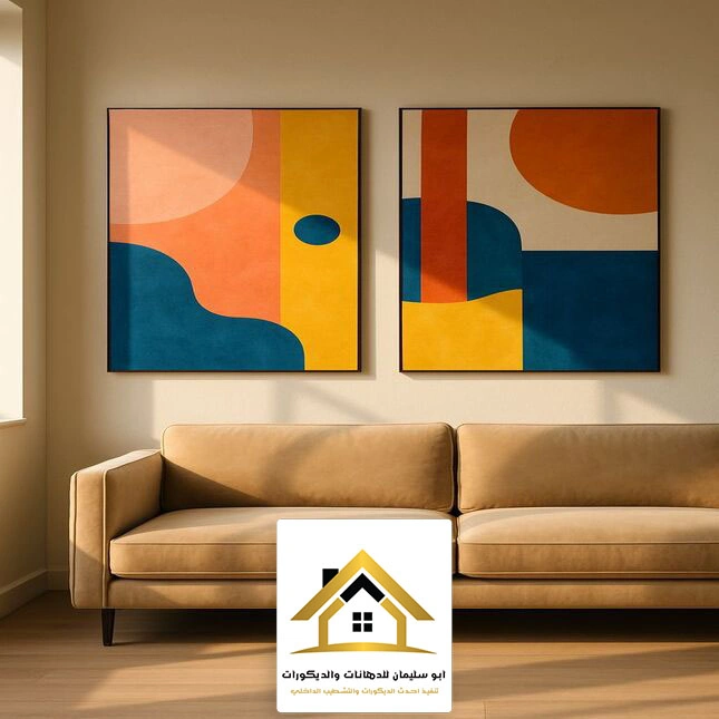 تركيب لوحات خشبية جدارية جدة