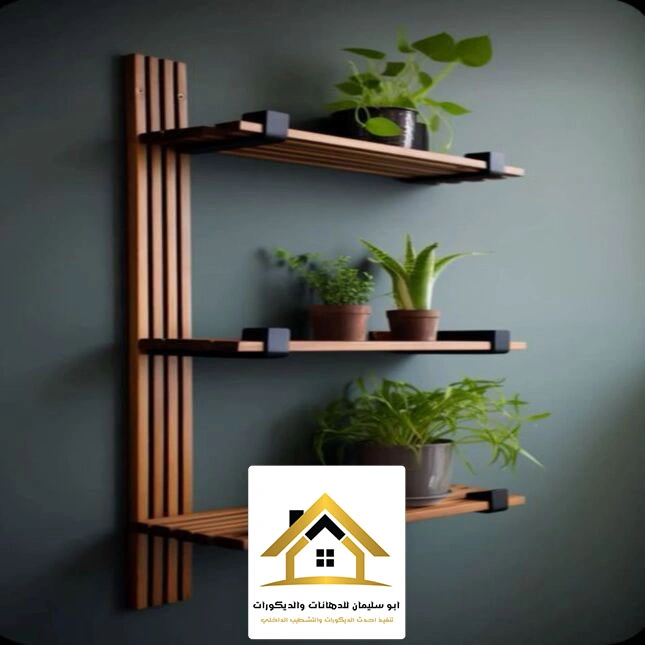 تركيب رفوف حائط جدة
