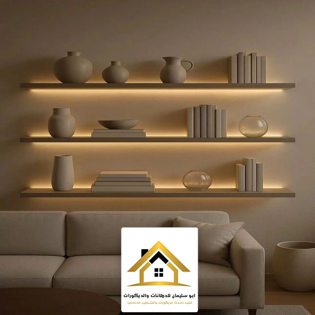 تركيب رفوف خشب جدة